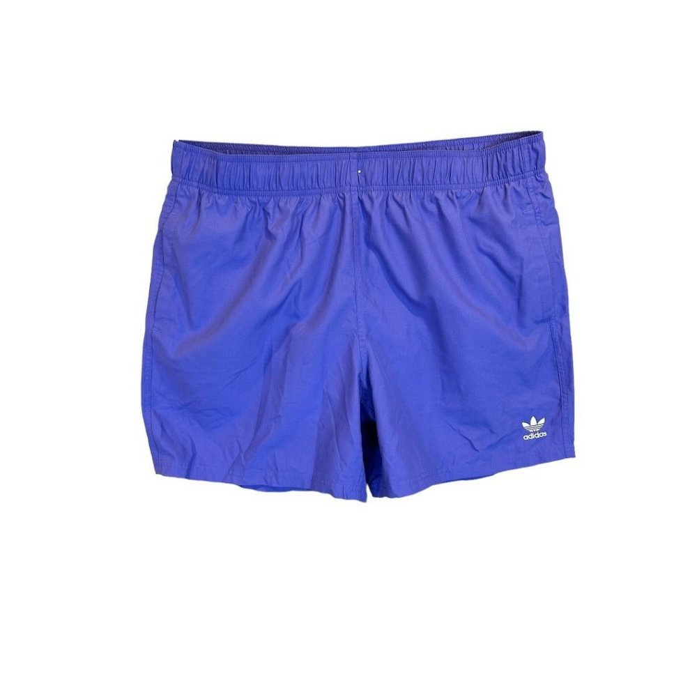 2XL Adidas Men's Swim Trunks New Lined Purple Originals 6" Inseam
